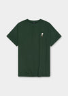 T-Shirt "Peanuts: Na, Merce" - dunkelgrün